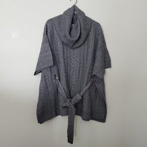 Autumn Cashmere Poncho-style Sweater